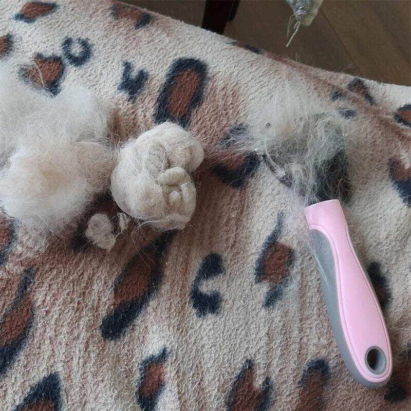 Grooming Brush For Pet Dog Cat Deshedding Tool Rake Comb Fur Remover Reduce 2-Side Dematting Tool For Dogs Cats Pets Grooming Brush Double Sided Shedding And Dematting Undercoat Rake Hair Removal Comb - Kimora