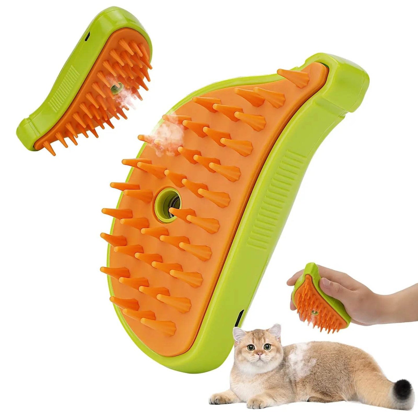 Grooming Spa Deluxe: Steamy Spray Massage Comb for Dogs - Kimora