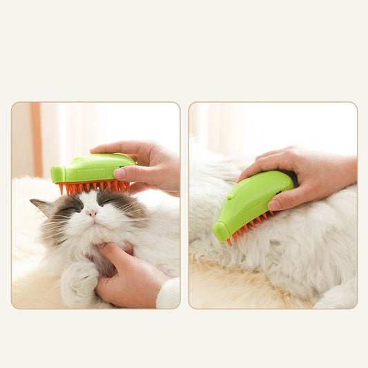 Grooming Spa Deluxe: Steamy Spray Massage Comb for Dogs - Kimora