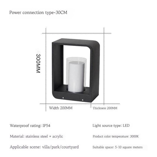 Solar Outdoor Light Waterproof Courtyard - Kimora
